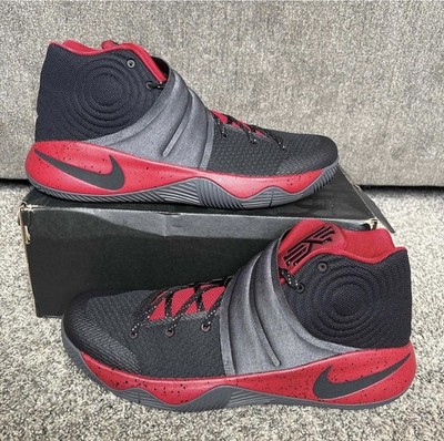 NIKE 2016 KYRIE 2 BLACK RED BRED NIKE ID SIZE 15 MENS
