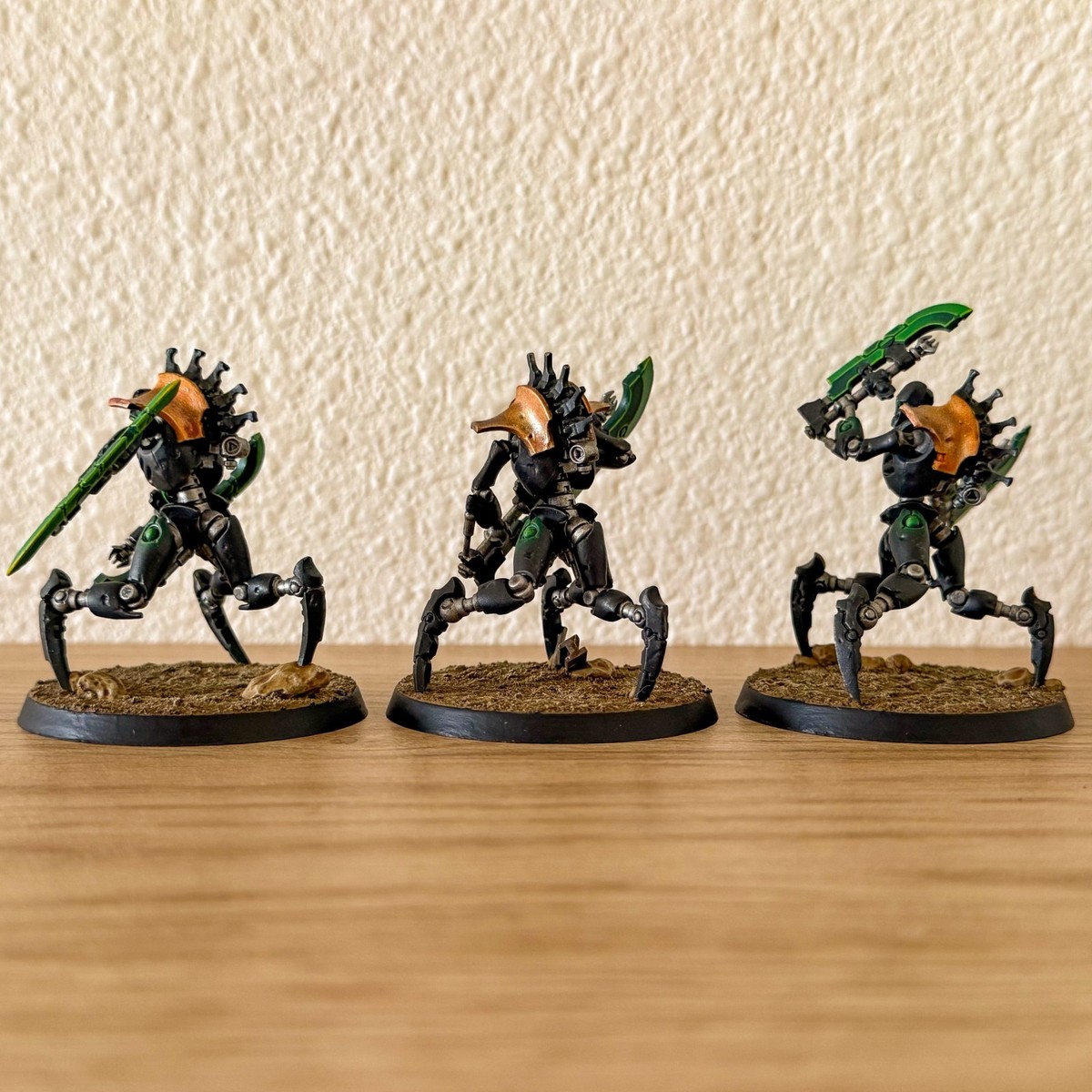 Warhammer 40k Necrons - Painted Skorpekh Destroyers - Item 457-15