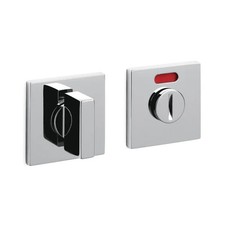 Olivari H202V6B-CR Chrome Plated Brass Door Handle Knob Set