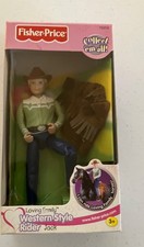 Fisher Price Loving Family Western Style Horse Rider Dad Jack 2001 Rare HTF