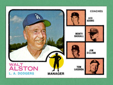 1973 Topps #569 Walt Alston NM-MT *CENTERED* HOF Los Angeles Dodgers