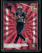 2024 Donruss Elite #142 Ja'Tavion Sanders Aspirations Shimmer #/875