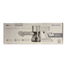 ePro Select Cordless Handheld Vacuum with 3 Attachments, White