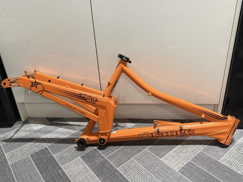 Orange Alpine 160 Enduro Full Suspension Mountain Bike Frame 26” M