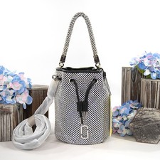 Marc Jacobs Crystal J Marc Small Bucket Crossbody Shoulder Bag NWT $525