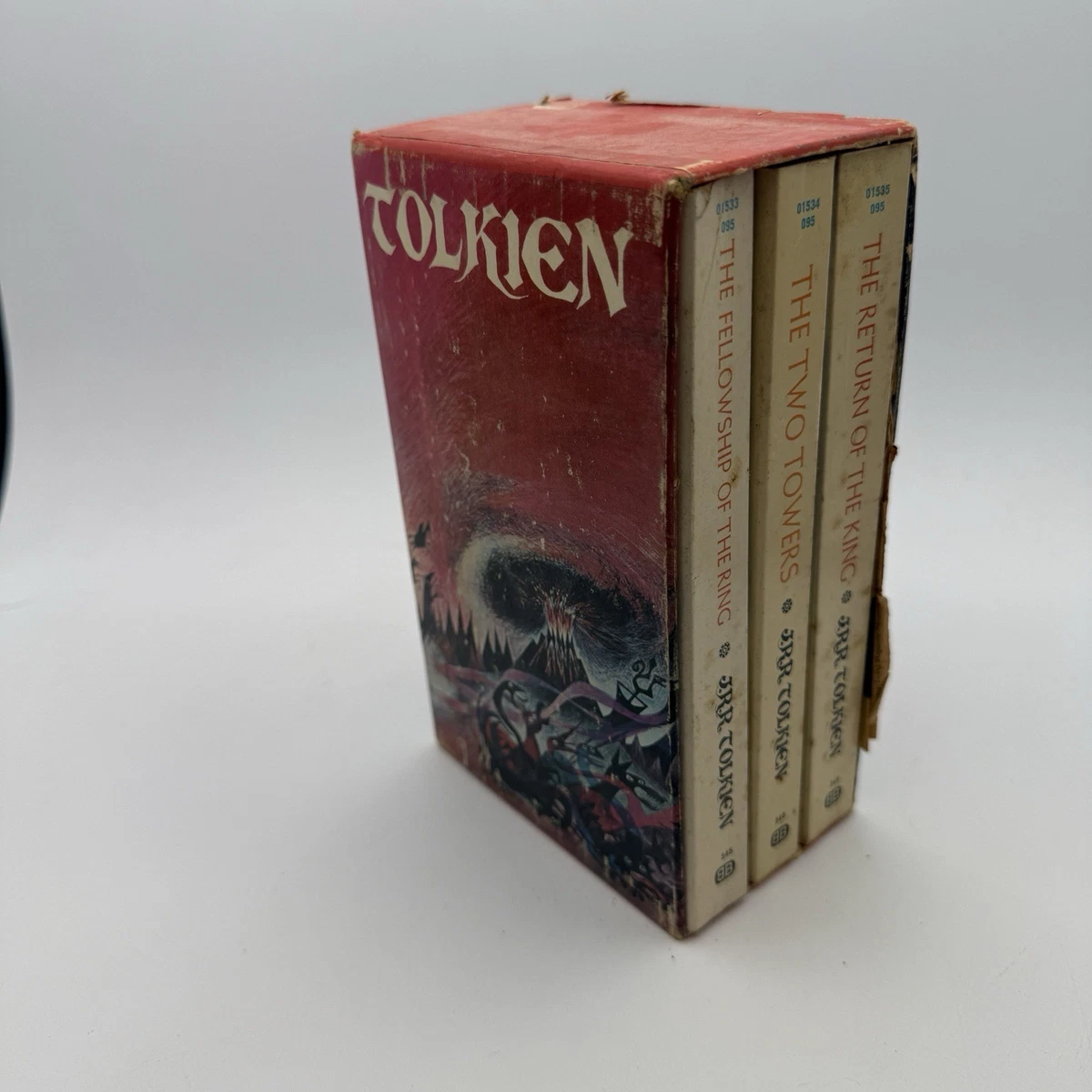 J.R.R. Tolkien The Lord of the Rings & Fiction Books with Vintage