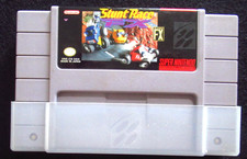 Super Nintendo Stunt Race FX SNES Game Cartridge Authentic Tested & Working