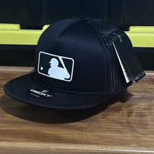 MLB SnapBack Hats Black Foam Trucker Hat