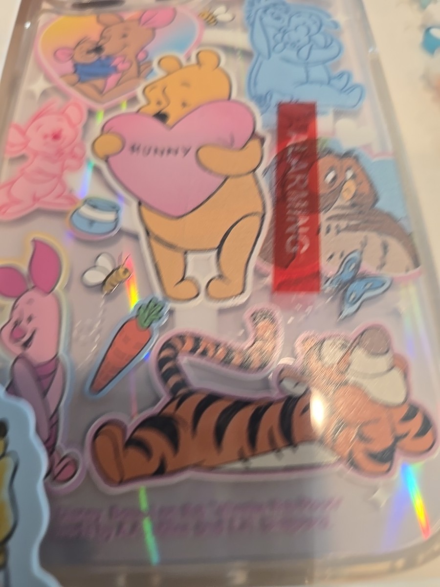 DISNEY Winnie the Pooh iPhone 16 Pro Max phone Case w/beaded strap