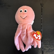 Ty Inky The Octopus Beanie Baby DOB 11/29/1994