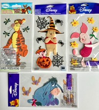 Jolee's Disney Pooh, Piglet, Eeyore & Tigger Stickers, You Pick, Some RARE!