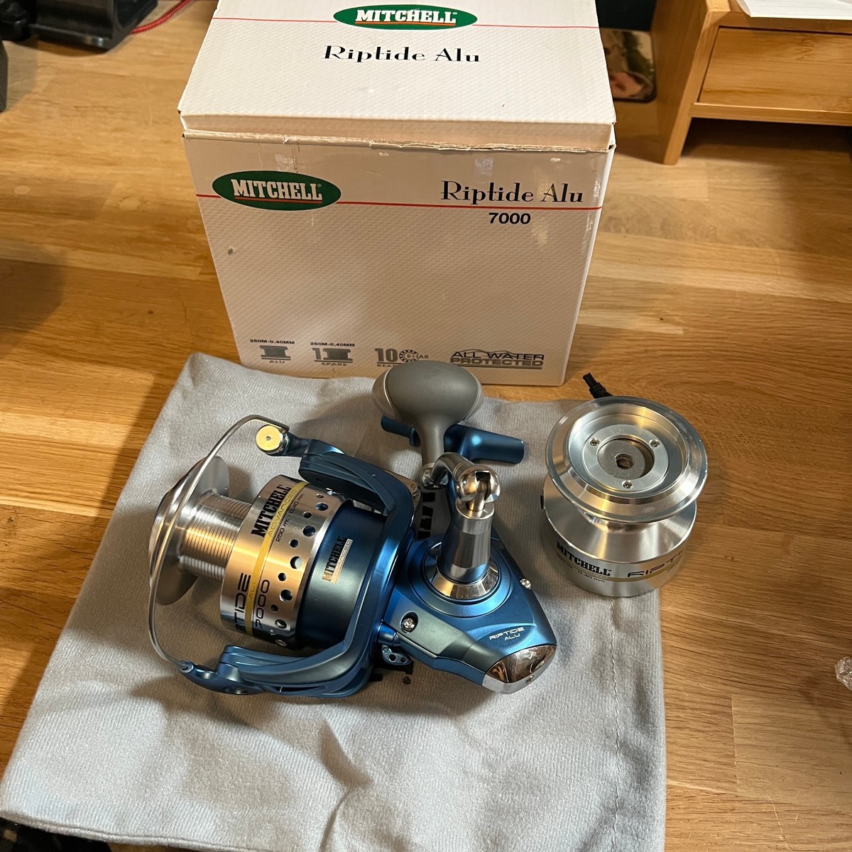 Mitchell Riptide Alu 7000 10 Bearing Reel Boxed | eBay