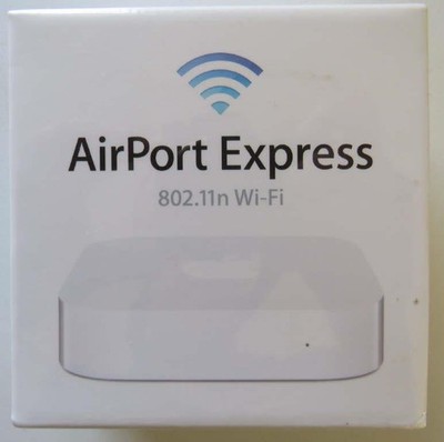 Apple A1392 AirPort Express Wireless Router/Base Station 2nd Gen (MC414LL/A) NIB