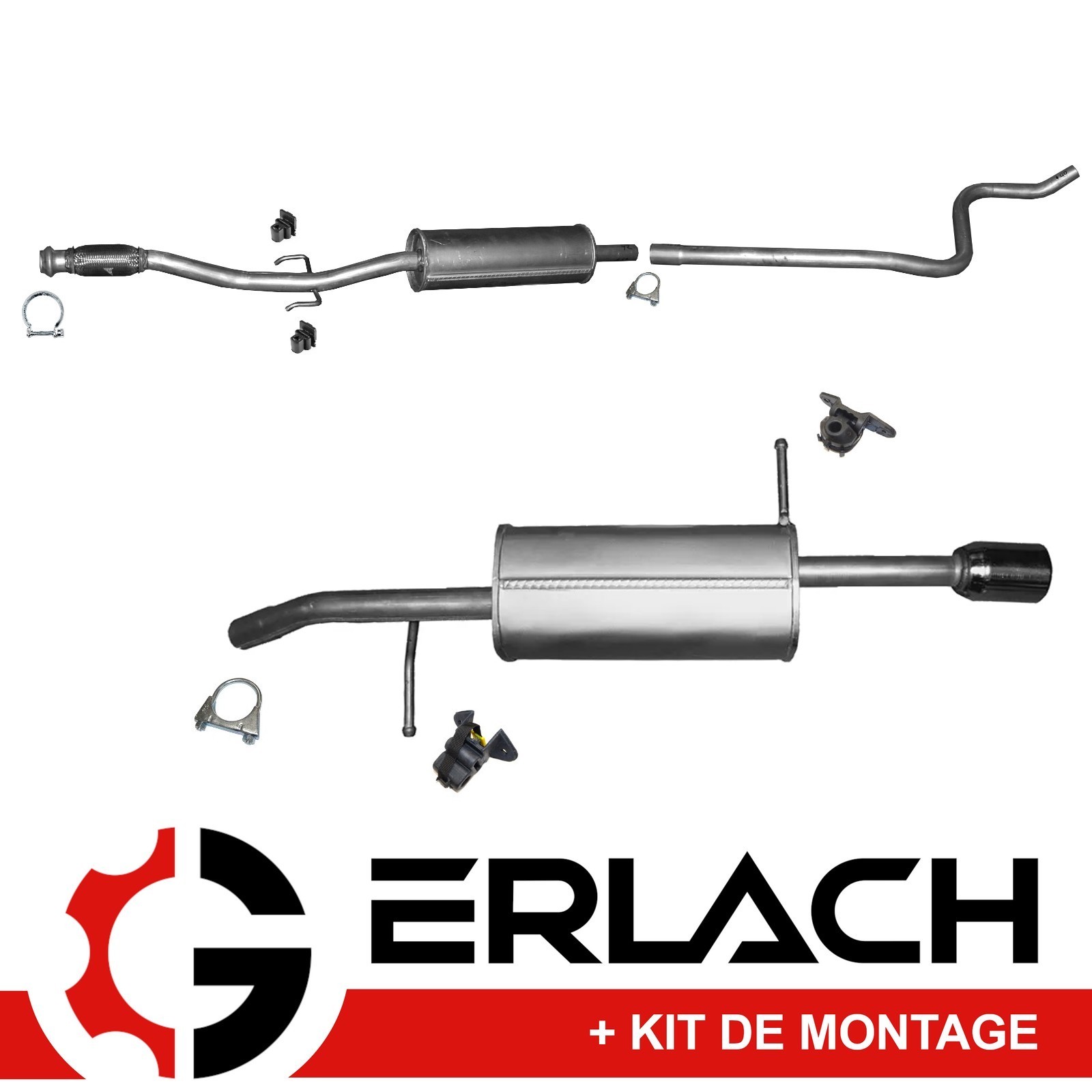 Silencieux echappement Citroen DS3 1.2 VTi pour eliminer les bruits