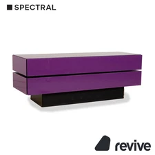 Spectral Brick BR 1502 Glass Sideboard Purple Canton Hifi Board Lowboard