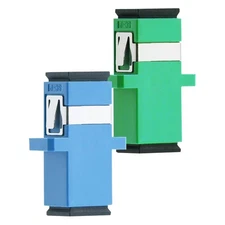 50/100pcs Singlemode Simplex Fiber Optic Adapter/adaptor With Flange SC upc apc