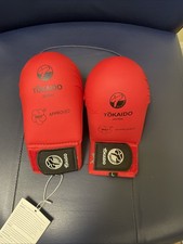 Tokaido Gloves For Martial Arts Red Size Large Childrens? Brand New