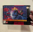 Mighty Morphin Power Rangers The Fighting Edition Box Only SNES