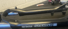 SR Suntour XCM32 Bicycle Suspension Fork Black Mountain Bike Fork 1 Item