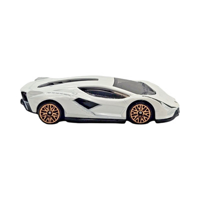 2026 Hot Wheels Lamborghini Sian FKP 37 - Gloss White - 8 Pack Exclusive - Loose