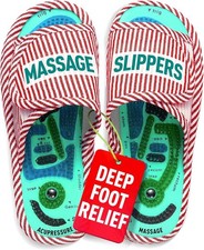 MEDISTELLAR Acupressure Massage Slippers for Plantar Fasciitis, Shiatsu SM