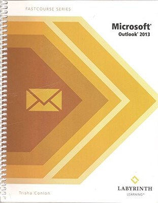 FASTCOURSE MICROSOFT OUTLOOK 2 By Conlon *Excellent Condition*