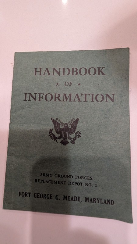 Ft Meade Handbook of Information 1944