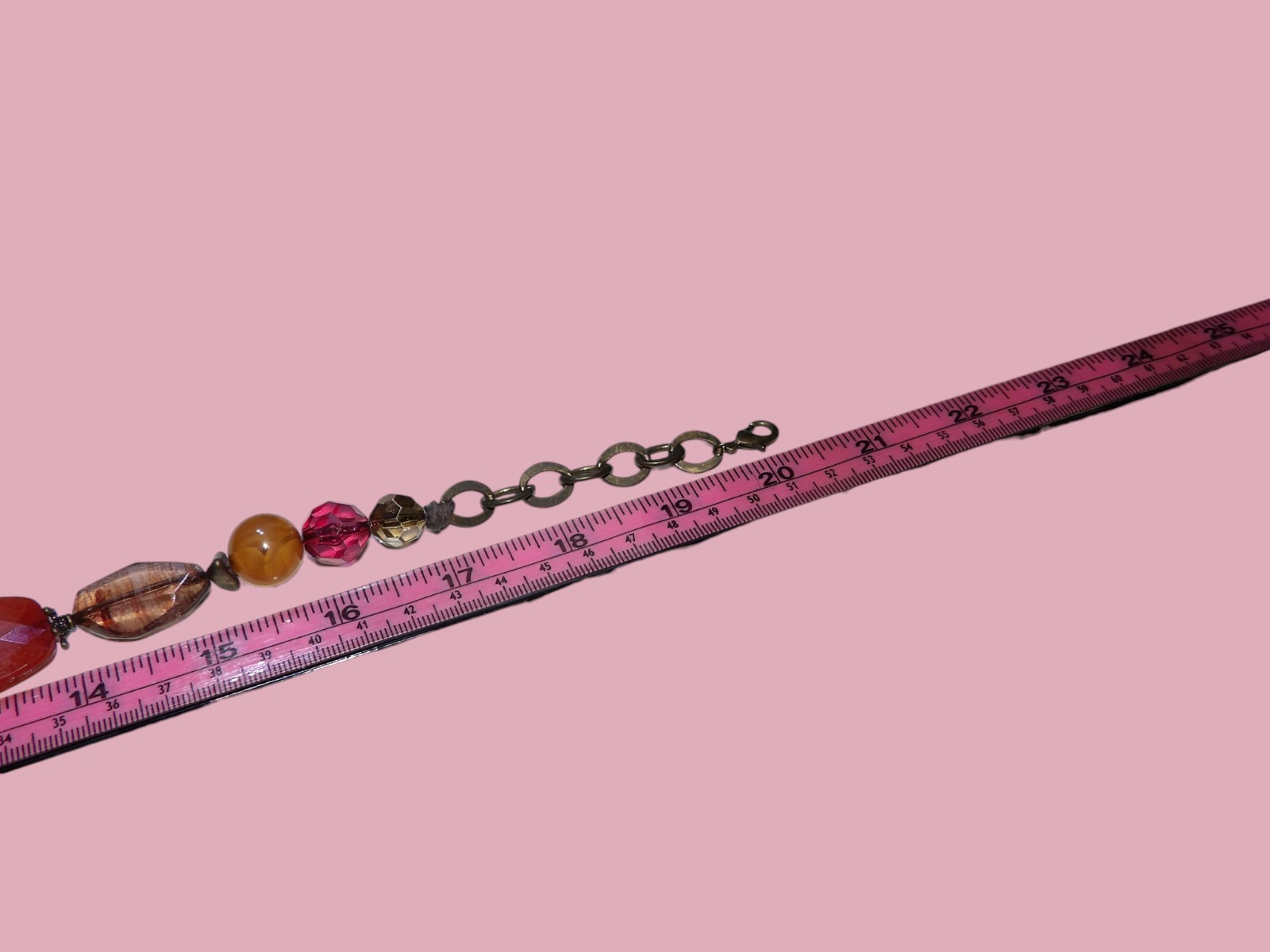 Ruby Rd Chunky Statement Necklace POPPIN Red Oran… - image 16