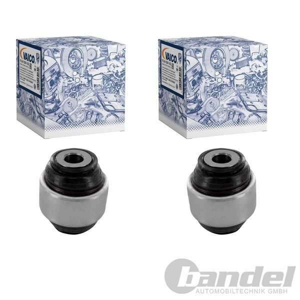 2X Vaico Querlenkerlager Buchsen Hinten Passend FüR Opel Vectra Saab 9-5-image