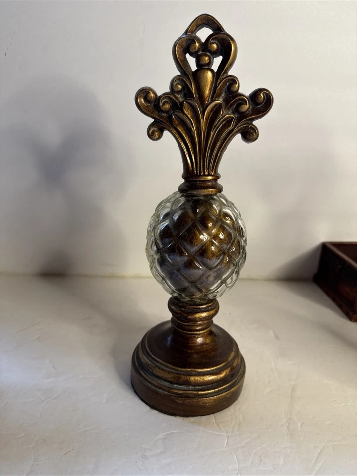 Отдельно стоящий настольный декор центральный глобус два 11 дюймов в высоту и один 12 дюймов  - Изображение 3 из 4