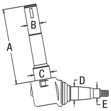 Spindle 70267779 Fits Allis Chalmers 7010 7020 7030 7040
