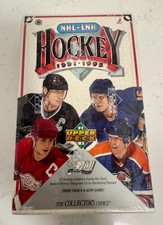 1991-92 Upper Deck NHL Hockey Cards Hi Series Factory Sealed Wax Box -36 Packs