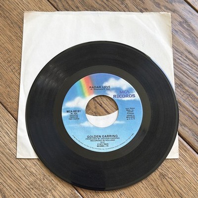 1973 Golden Earring Radar Live 45 RPM Vinyl MCA-60181