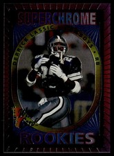 1993 Wild Card Superchrome Rookies Derrick Lassic Rookie Dallas Cowboys #18. rookie card picture