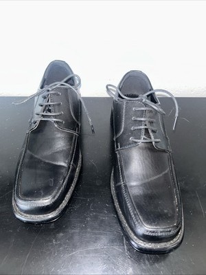 NWT Dream Seek Men's Shoes Size 7 1/2 Black Lace Up Dress Shoes