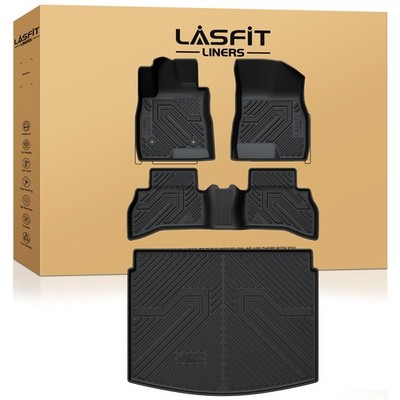 Full Set Floor Mats 2 Row + Trunk Cargo Liner for 2020-2026 Buick Encore GX AWD