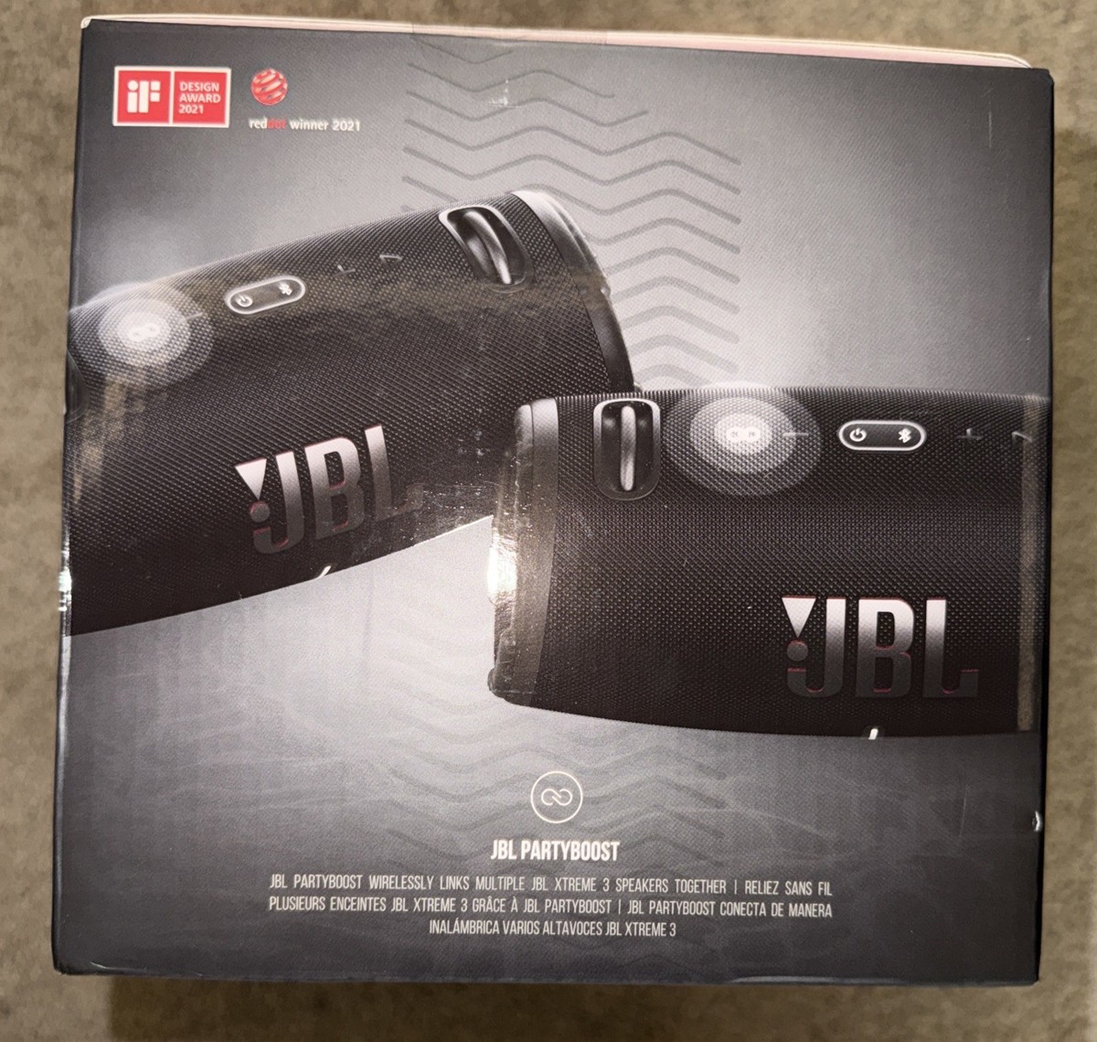JBL Xtreme 3 Portable Bluetooth Speaker - Black for sale online | eBay