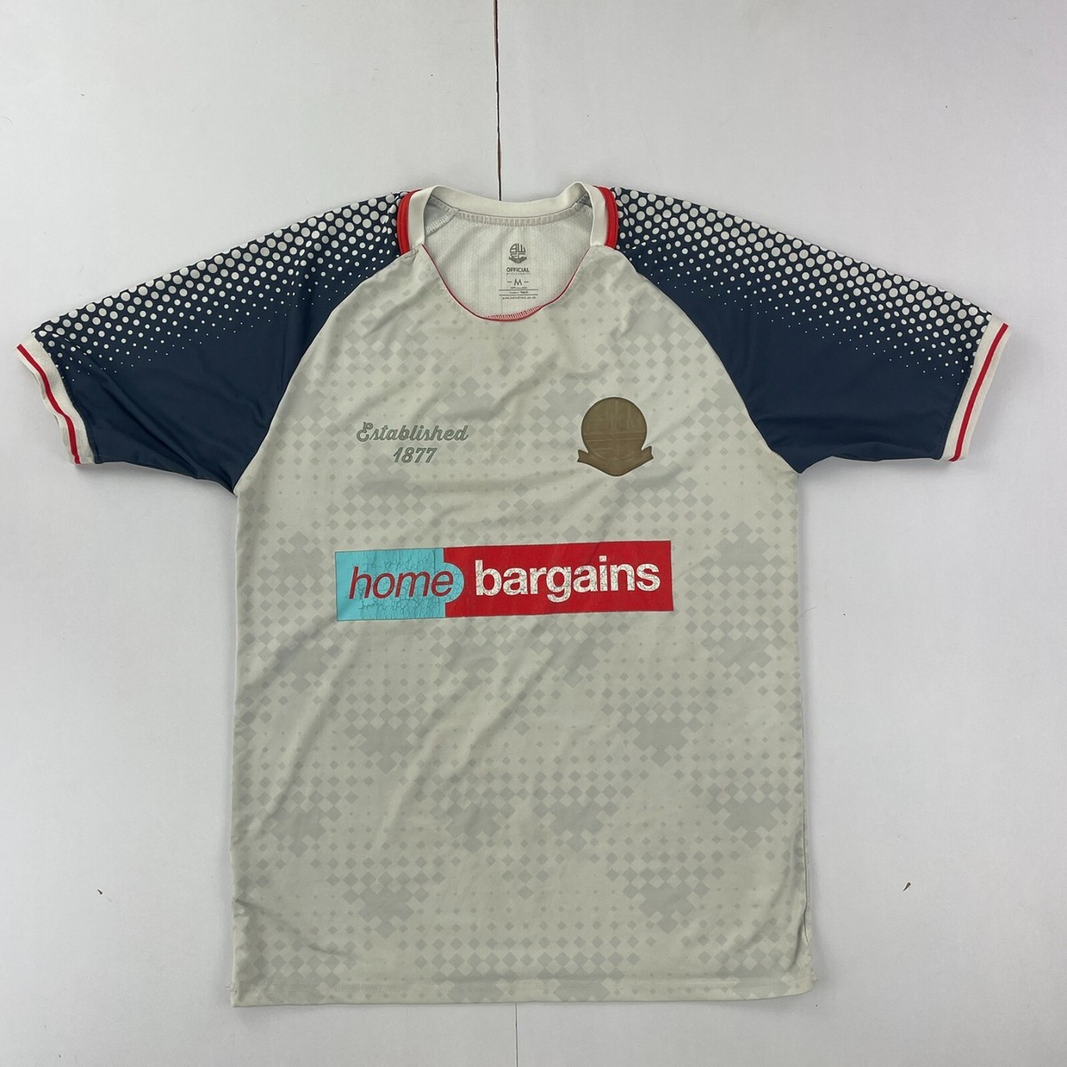 Maillots Bolton Wanderers Homme Tenues Domicile La France T-Shirt