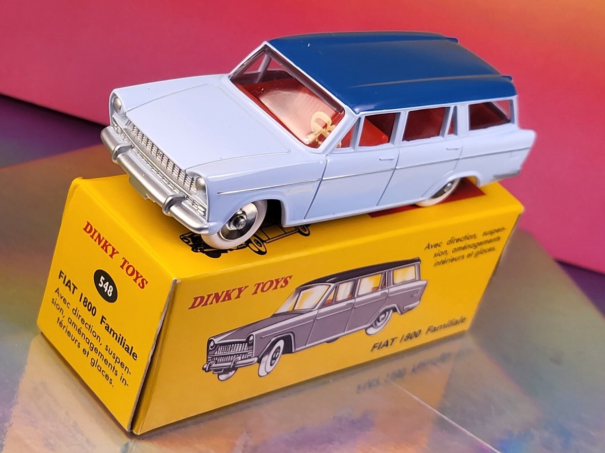 Dinky Toys Fiat 1800 Familiale – Réf 548 – Échelle 1:43 – Occasion – Collection