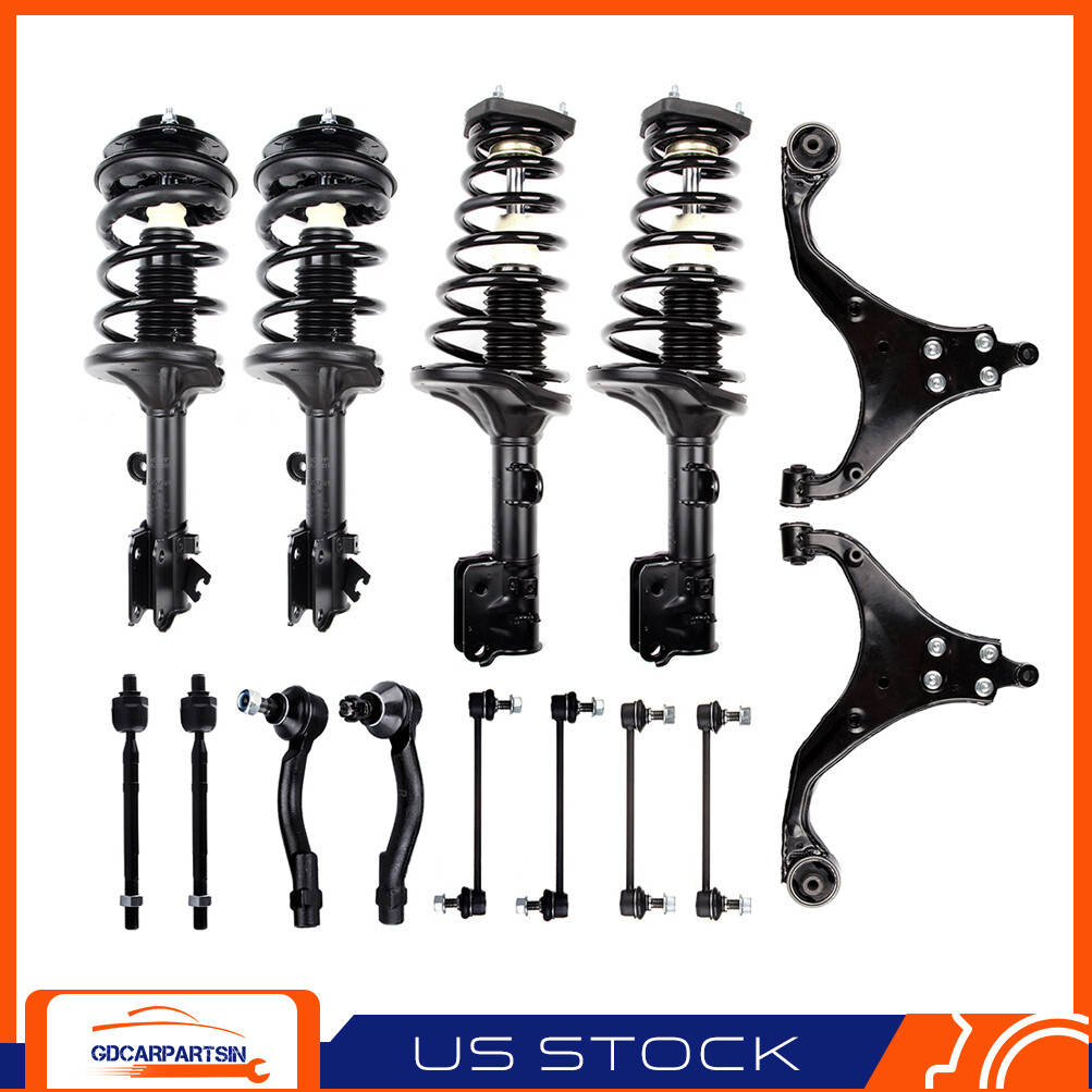 Front Rear Strut Spring Suspension Kit 2005-2009 Hyundai Tucson Kia Sportage