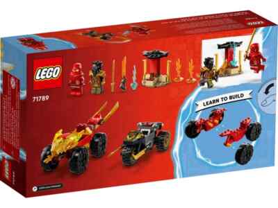 ディファレント・シェイプス Lego Kai and Ras's Car and Bike Battle 71789 NINJAGO