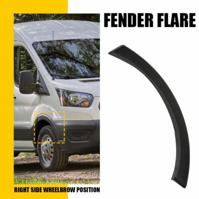 Fender Flare Molding Rh Front Passenger For 2015-2019 Ford 150 Transit 250 350