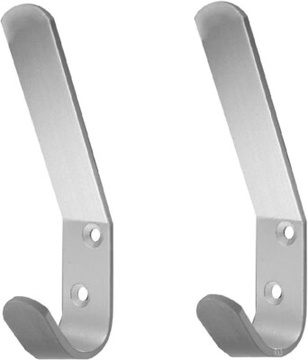 10 Stück Doppel Hut- und Kleiderhaken Aluminium Kleiderbügel Kleiderbügel Haken
