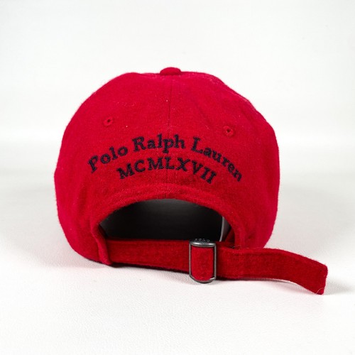 Vintage 90's Polo Big Pony 3 Wool Blend Hat - Picture 6 of 10
