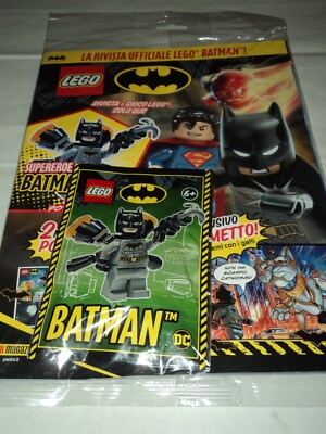 LEGO magazine BATMAN 21 polybag minifigure BATMAN Panini rivista