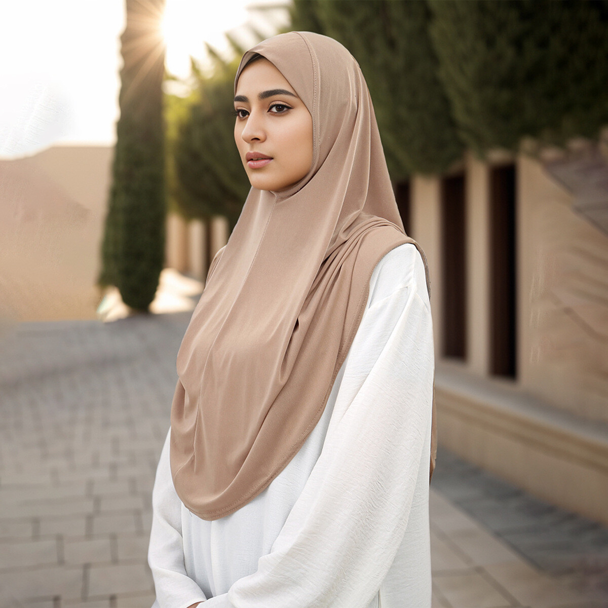 Full Cover Hijab Scarf Women Muslim Head Wrap Shawls Islamic Headscarf Turban