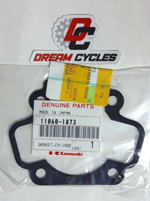 キンです NOS GENUINE Kawasaki 11060-1873 Cylinder Base Gasket KX KX60 99-03