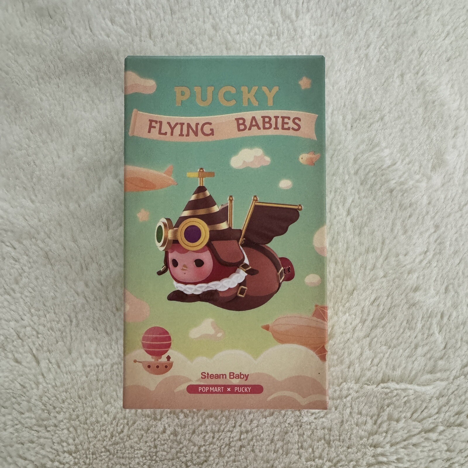 Pucky Flying Babies Series Pop Mart Sealed Blind Box Mini Figurine Collectible-image