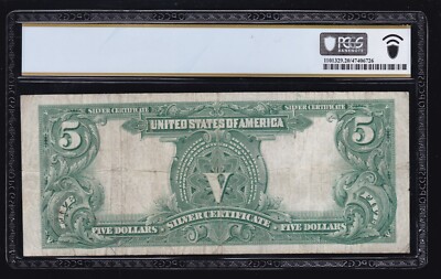 US 1899 $5 Chief Silver Certificate Note Speelman-White FR 281