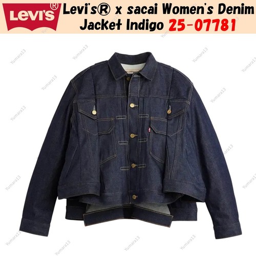 07781 Code Levi's® x sacai Women's Denim Jacket Indigo 25-07781 | eBay